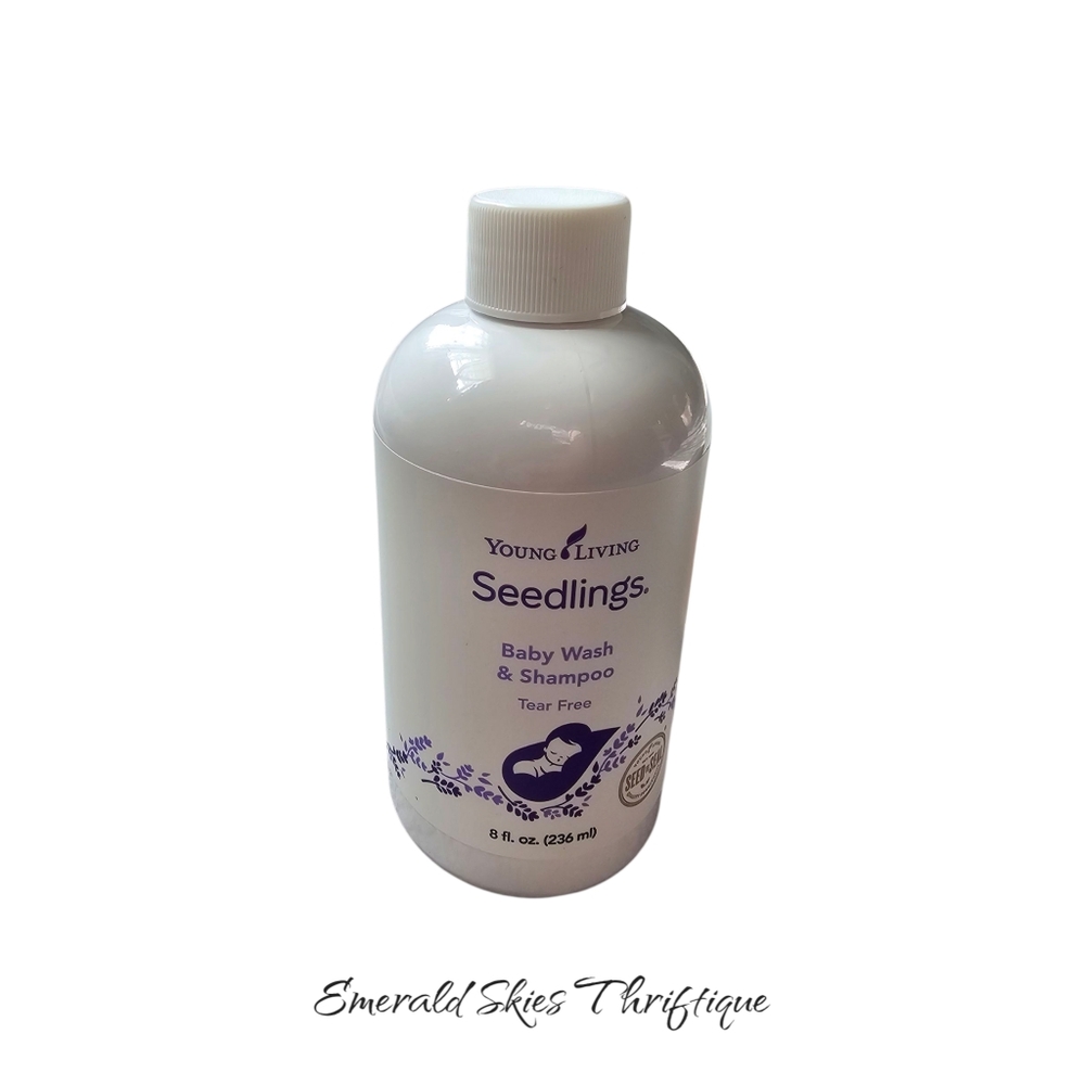 Young Living Seedlings Baby Wash and Shampoo 236 ml. New